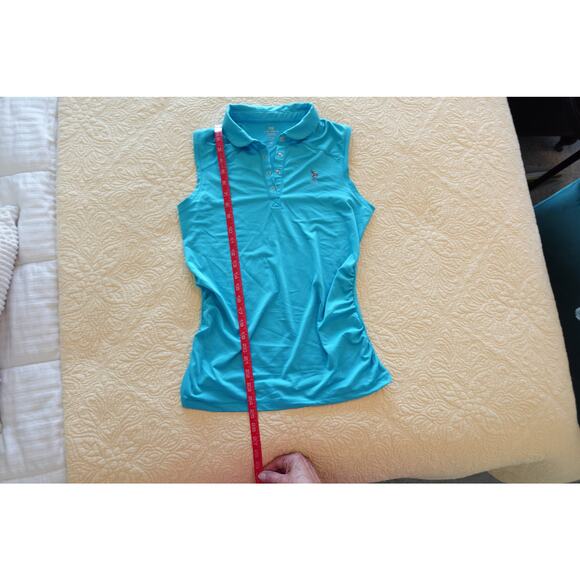 US POLO ASSOSIATION pant n top set / Aqua n Gray Size Med. - Picture 11 of 14